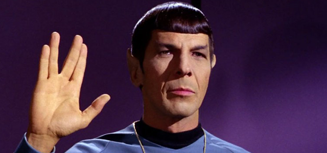 Leonard Nimoy as Mr. Spock in Star Trek